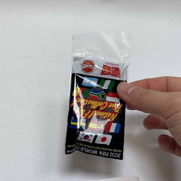 FIFA WORLD CUP 2002 France National Flag Pin McDonalds Coca Cola 1x2.5” - Picture 5 of 7